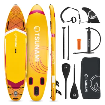 Pripučiama irklentė 4Fizjo PRO TSUNAMI 350 cm T11, geltona