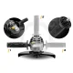 Kampinis šlifuoklis Humberg Hm-413, 2000W, 230mm