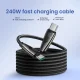 Joyroom SA31-CC5 USB-C į USB-C 240W Laidas 1.2m Juodas