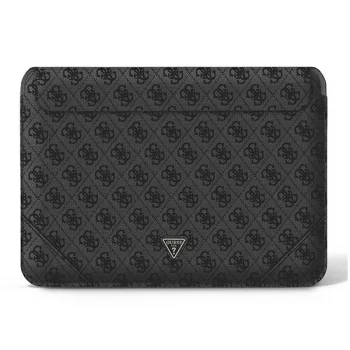 Guess 4G Uptown Triangle dėklas 16" nešiojamam kompiuteriui, juodas