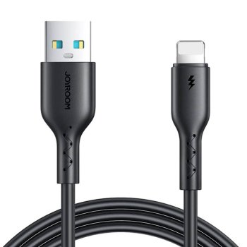 Joyroom SA26-AL3 USB to Lightning Cable, 3A, 1m, Black
