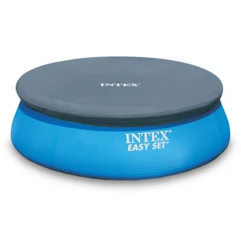 Intex 28021 Pool Cover Easy Set 305 cm, Dark Blue
