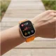 Tech-Protect Nylon dirželis laikrodžiui Huawei Watch Fit 3 / 4 / 4 Pro / 5 / 5 Pro, oranžinis