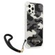 Guess Camo Collection dėklas Apple iPhone 12 Pro Max, juodas