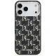 Karl Lagerfeld IML KL Monogram MagSafe dėklas, skirtas iPhone 17 Pro Max, juodas