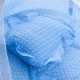 Travel Portable Foldable Baby Crib Bed Play Tent, Blue