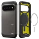 Spigen Tough Armor Mag MagSafe dėklas Google Pixel 11 Pro XL, tamsiai pilkas