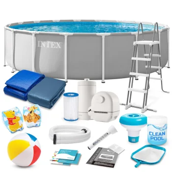 Frame Pool Intex 26732ND 549 x 122 cm with Filter Pump and Accessories