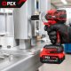 Akumuliatorinis smūginis suktuvas OPEX TOOLS OPX28009, 21V, 350Nm su 2 akumuliatoriais