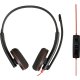 Plantronics Poly Blackwire C3220 USB-C ausinės su mikrofonu, juodos