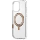 Uniq Swivix dėklas su 360° stoveliu, skirtas iPhone 16 Pro Max, auksinis