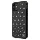Mercedes dėklas iPhone 11 / Xr Silver Stars Pattern, juodas