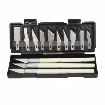 Precision Modeling Scalpel Set with 13 Blades