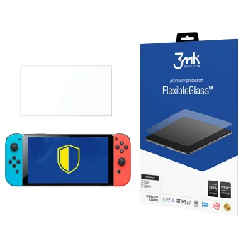 Apsauginis stiklas 3Mk Protection FlexibleGlass skirtas Nintendo Switch OLED 8.3"
