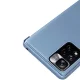 Atverčiamas dėklas Clear View, skirtas Oppo A76 / Oppo A36 / Realme 9i, juodas
