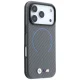BMW M Carbon Printed Ring MagSafe dėklas iPhone 18 Pro Max / 17 Pro Max, pilkas