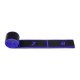 4Fizjo 415 Gymnastic Stretching Resistance Band 90 cm, Black/Purple