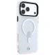 BMW Sign Frosted IML & Metal Logo MagSafe dėklas iPhone 18 Pro Max / 17 Pro Max, skaidrus