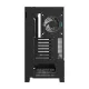 Kompiuterio korpusas Darkflash DY450 PRO su 1 ventiliatoriumi, juodas