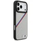 BMW M Tricolor Metal Logo MagSafe dėklas, skirtas iPhone 17 Pro Max, pilkas