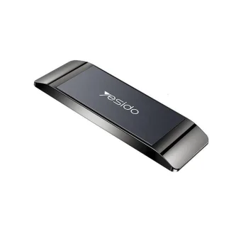Magnetic Phone Holder Yesido C151 Universal for Desk and Car, Black