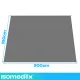 Isomedix Weighted Blanket 200x150 cm, 8 kg (Gray)
