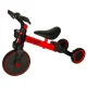 Daugiafunkcis balansinis dviratukas 3-in-1 Trike Fix Mini, raudonas