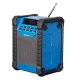 Statybinis radijas Denver WRB-60 FM / Bluetooth, mėlynas / juodas