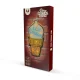 Forever Light Retro LED metalinis dekoratyvinis ženklas Ice Cream