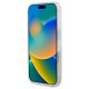 Guess dėklas iPhone 16 Plus telefonui IML Glitter Circle MagSafe, skaidrus
