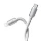 Joyroom S-A51 30W USB-C į Lightning laidas (1.2m), šviesiai pilkas