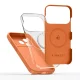 Tech-Protect Silicone MagSafe dėklas telefonui iPhone 17 Pro Max - Orange