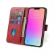 Hurtel Samsung Galaxy S25 Ultra Magnet Flip Case, Red