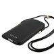 Guess Saffiano Phone Handbag 6.1\" Black