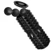 4Fizjo masažinis volas su spygliukais, EVA, 33 cm, juodas
