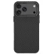 Tech-Protect Ion Carbon MagSafe dėklas telefonui iPhone 18 Pro / 17 Pro, juodas ir sidabrinis