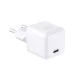 3mk Hyper Charger PD GaN 25W tinklo įkroviklis su USB-C laidu, baltas