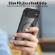 Tech-Protect MagFlex MagSafe dėklas iPhone 17 Air, skaidri juoda