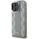 DKNY Checkered Pattern MagSafe dėklas iPhone 16 Pro Max, kreminis
