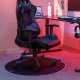 NanoRS RS171 apvalus žaidimų kėdės kilimėlis su RGB apšvietimu, 100 cm
