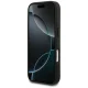 Mercedes dėklas iPhone 17 Pro telefonui Leather The Move MagSafe, kreminis