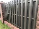 Profilinė metalinė tvoralentė POLO PMx2 1500 mm, RAL8019 pilkai ruda