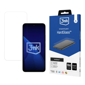 Apsauginis stiklas 3mk HardGlass telefonui Xiaomi Redmi 15 5G, 9H, 0.3 mm