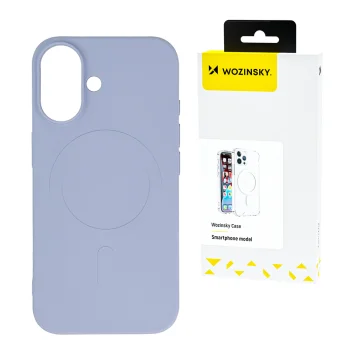 Wozinsky Silicone Case MagSafe for Samsung Galaxy S25 Ultra - Purple