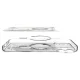 Dėklas Spigen Ultra Hybrid MagSafe, skirtas iPhone 18 Pro / 17 Pro, Zero One White