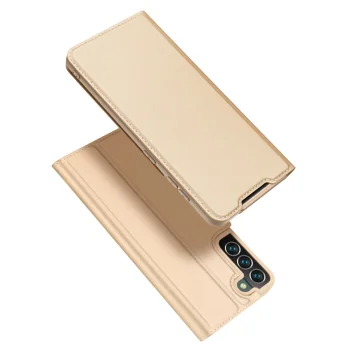 Dux Ducis Skin Pro Wallet Case for Samsung Galaxy S22+, Gold