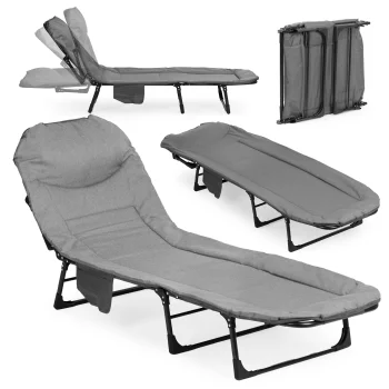 MultiGarden GMFC-20180-4 Folding Camping Bed 200x65 cm