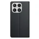 3mk Wallet Case atverčiamasis dėklas Xiaomi 17, juodas