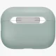 Uniq Lino Silicone dėklas ausinėms AirPods Pro 3, žalias