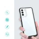 Dėklas Samsung Galaxy S22+ Hybrid Armor Clear 3in1, juodas